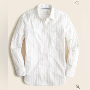 NWT J.Crew Classic Fit Thomas Mason shirt in stripe